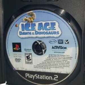 Ice Age: Dawn of the Dinosaurs (Sony PlayStation 2, 2009) PS2 Disc Only